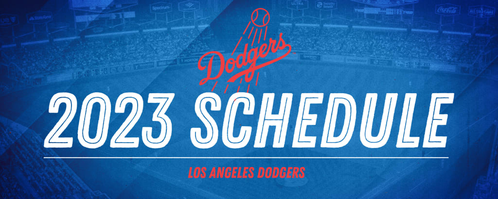 Los Angeles Dodgers 2023 Schedule - 2023